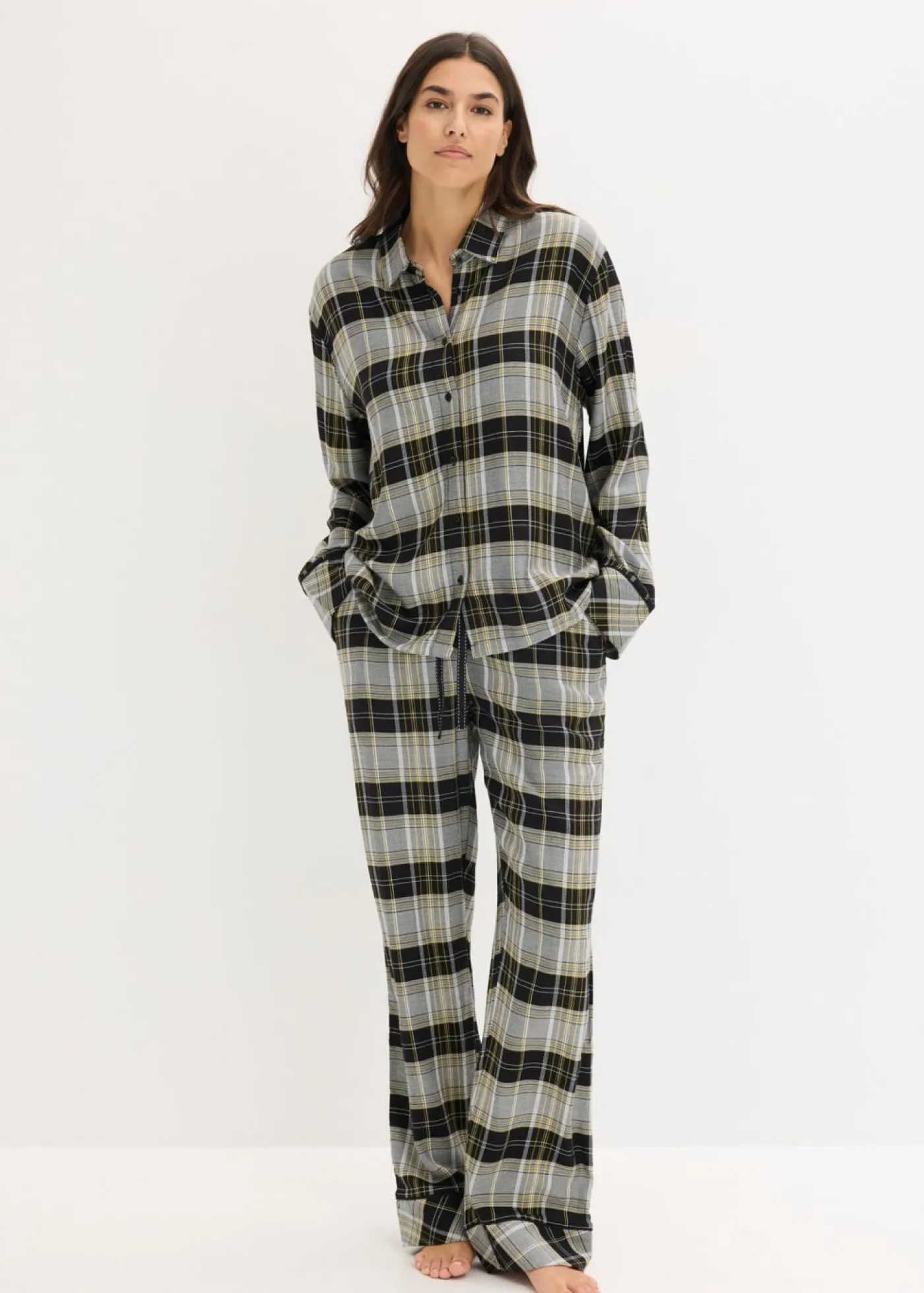 Clearance Pijama de franela Mujer Ropa Para Dormir