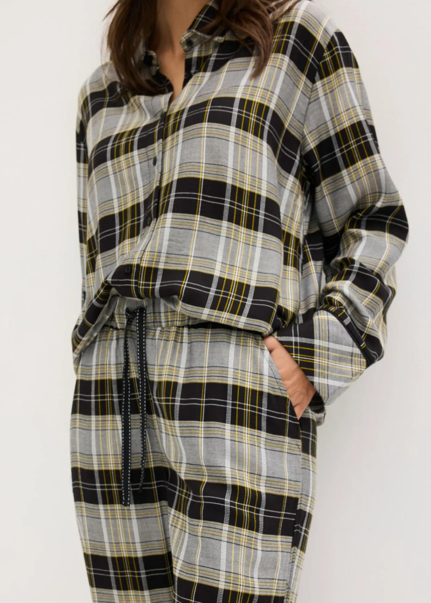 Clearance Pijama de franela Mujer Ropa Para Dormir