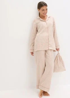 Pijama de franela con bolsa regalo Mujer Ropa Para Dormir