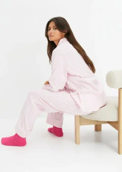New Pijama de franela con bolsa regalo Mujer Ropa Para Dormir