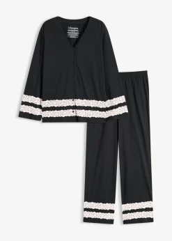 Clearance Pijama de suave mezcla de viscosa Mujer Ropa Para Dormir