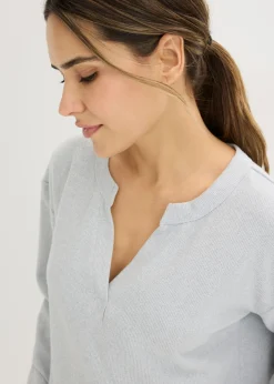 Hot Pijama de suave punto gofrado Mujer Homewear|Ropa Para Dormir
