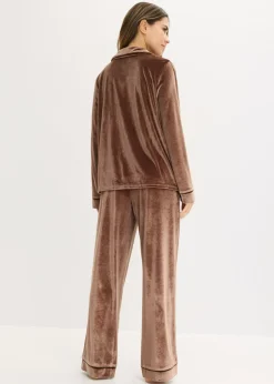 Pijama de terciopelo Mujer Homewear|Ropa Para Dormir