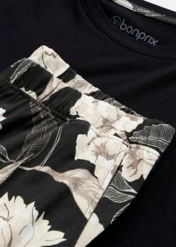 New Pijama de viscosa con perneras anchas Mujer Ropa Para Dormir
