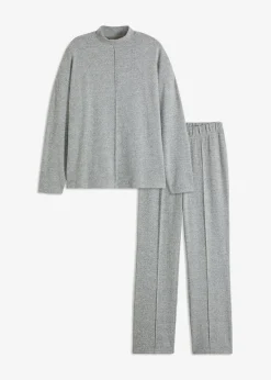 Online Pijama holgado de tejido suave Mujer Homewear|Ropa Para Dormir