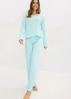 Sale Pijama ligero con estampado de corazones Mujer Ropa Para Dormir