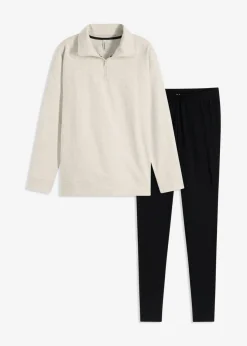 Best Pijama tipo sudadera con leggings Mujer Homewear|Ropa Para Dormir