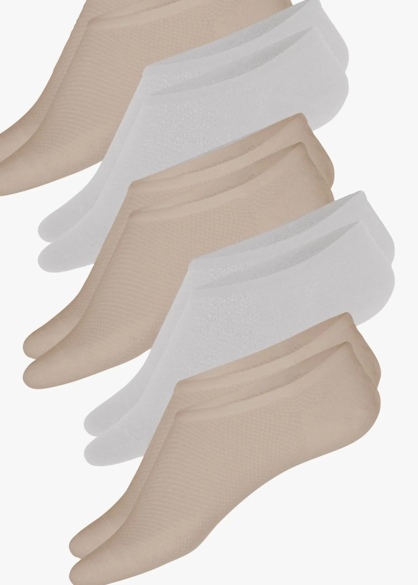 Sale Pinkies de poliéster (5 unidades) Mujer Medias|Ropa Interior·Calcetines