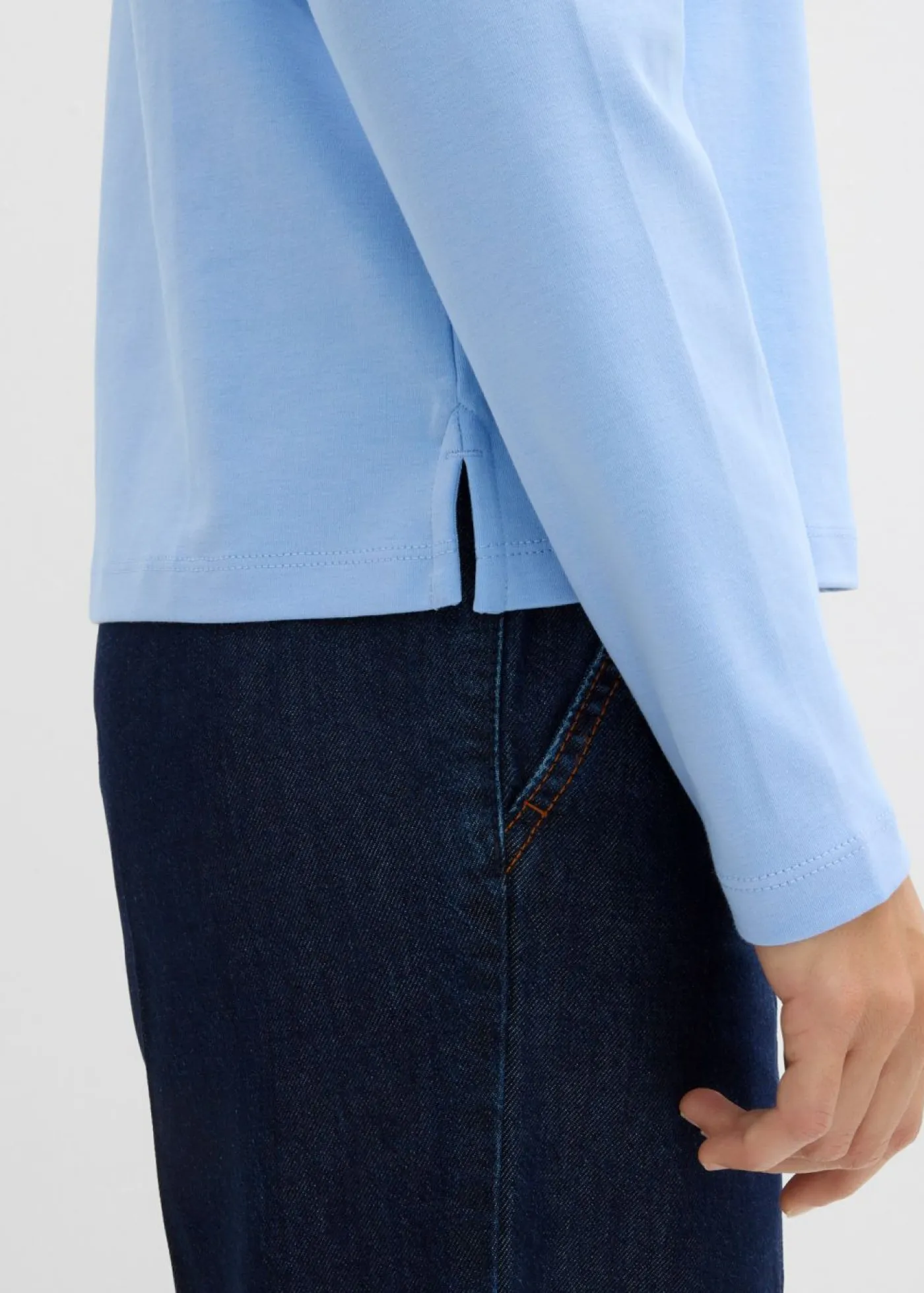 Polo de algodón orgánico pesado Mujer Básicos|Camisetas