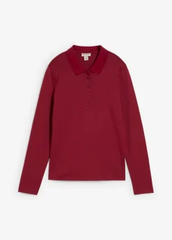 Best Polo de algodón orgánico pesado Mujer Básicos|Camisetas