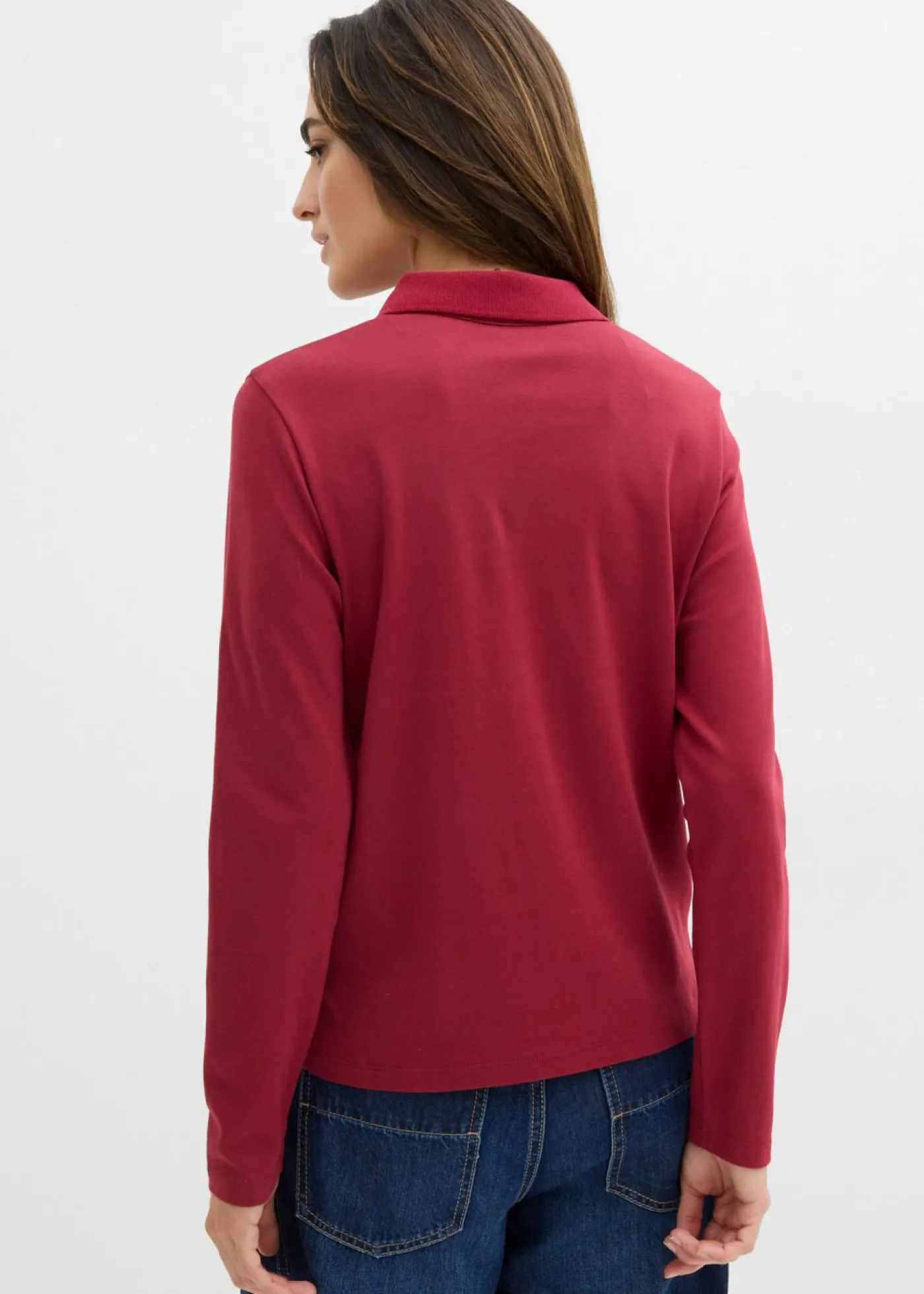 Best Polo de algodón orgánico pesado Mujer Básicos|Camisetas