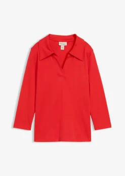 Online Polo de algodón orgánico puro Mujer Básicos|Camisetas