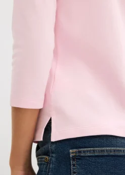 Sale Polo de algodón orgánico puro Mujer Básicos|Camisetas