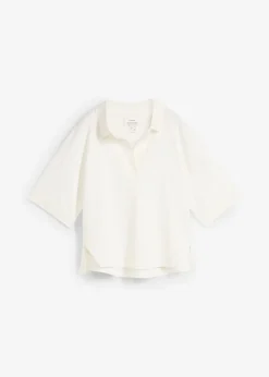Outlet Polo de algodón orgánico puro Mujer Esenciales|Camisetas