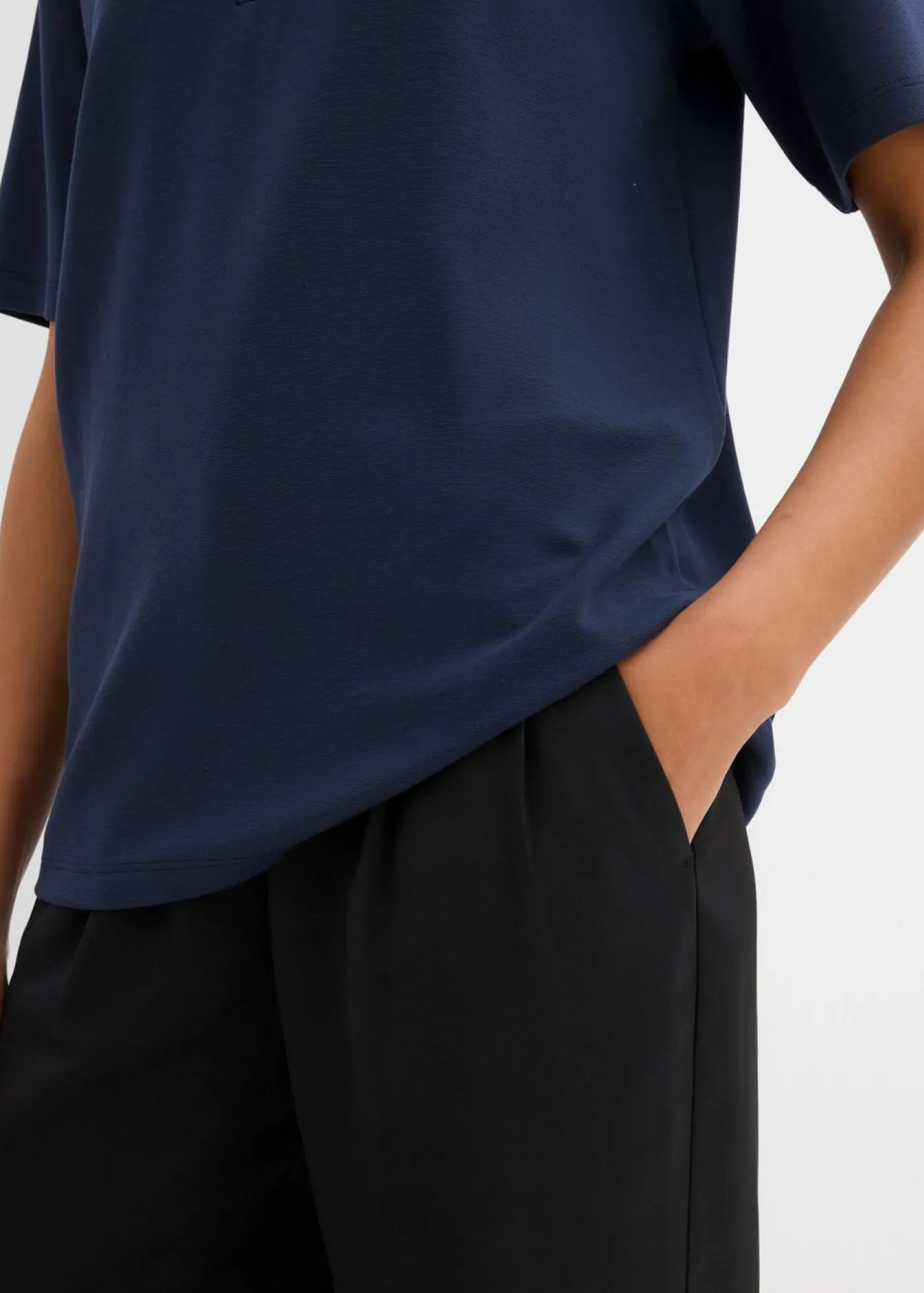 Best Polo de mezcla de viscosa Mujer Esenciales|Camisetas