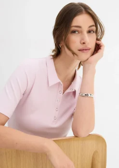 Sale Polo de mezcla de viscosa Mujer Camisetas