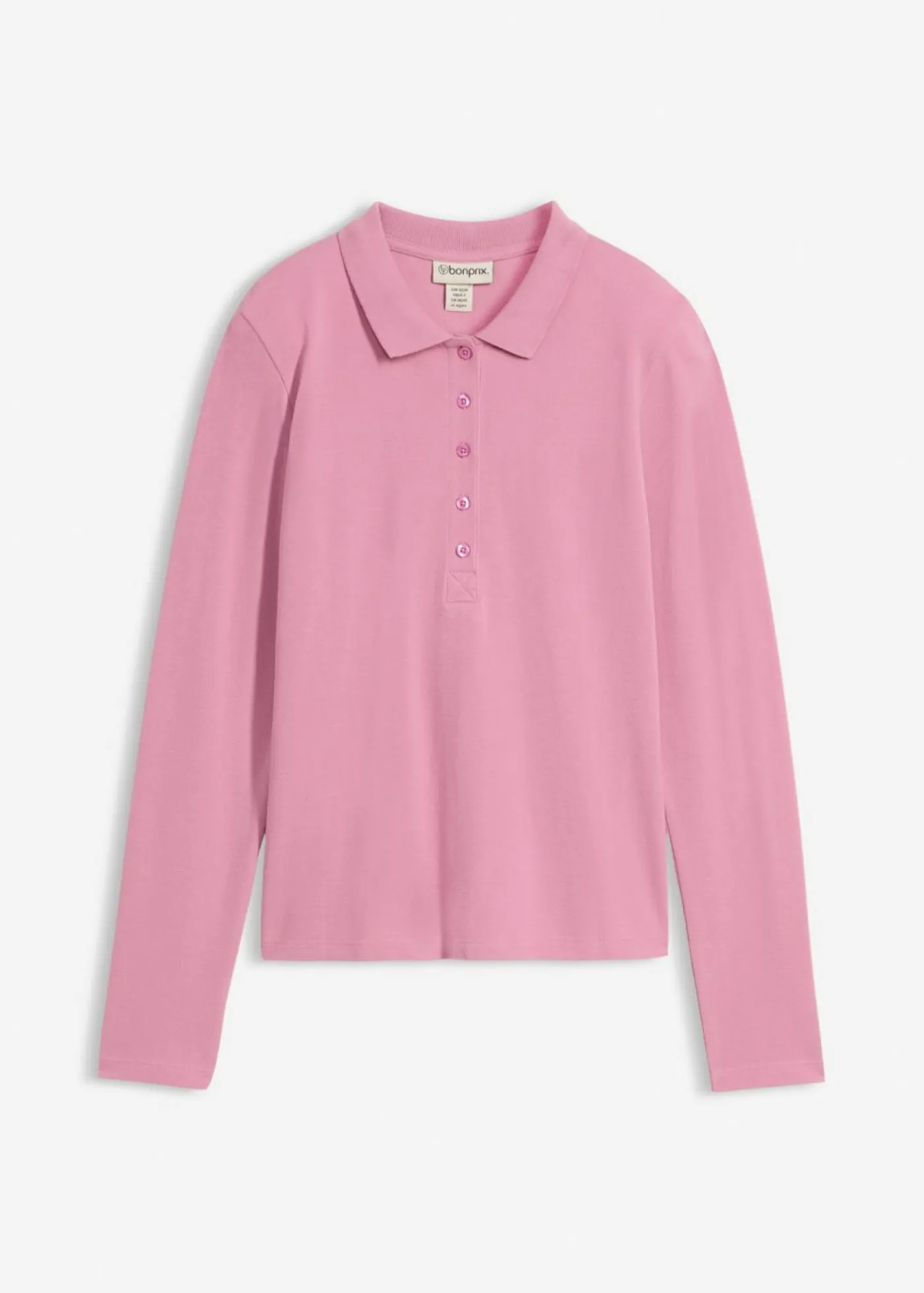 Outlet Polo de piqué de algodón ecológico puro Mujer Básicos|Camisetas
