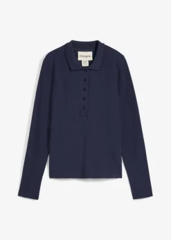 Online Polo de piqué de algodón ecológico puro Mujer Básicos|Camisetas