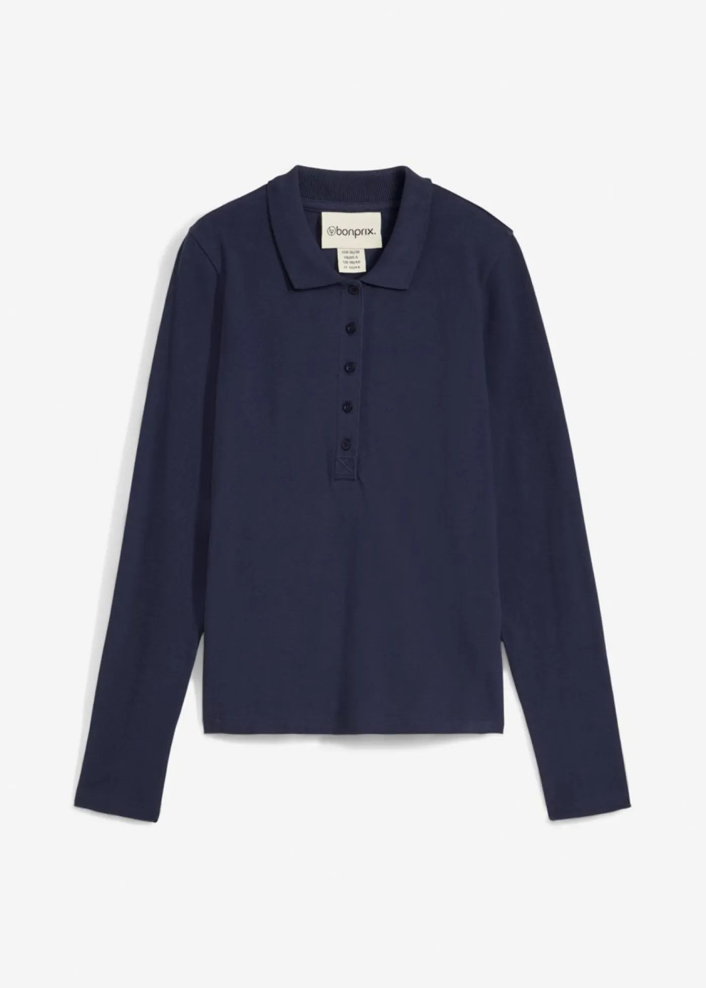 Online Polo de piqué de algodón ecológico puro Mujer Básicos|Camisetas