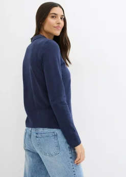 Online Polo de piqué de algodón ecológico puro Mujer Básicos|Camisetas
