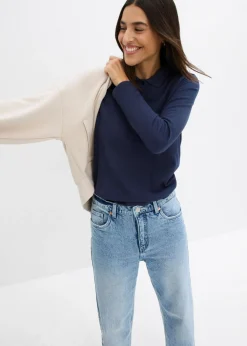 Online Polo de piqué de algodón ecológico puro Mujer Básicos|Camisetas