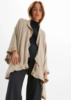 Best Poncho con parte de cachemira Mujer Ponchos|Jerséis