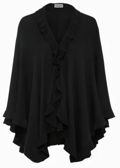 Online Poncho con parte de cachemira Mujer Ponchos|Jerséis