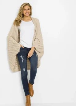 Poncho de punto fino Mujer Ponchos|Jerséis