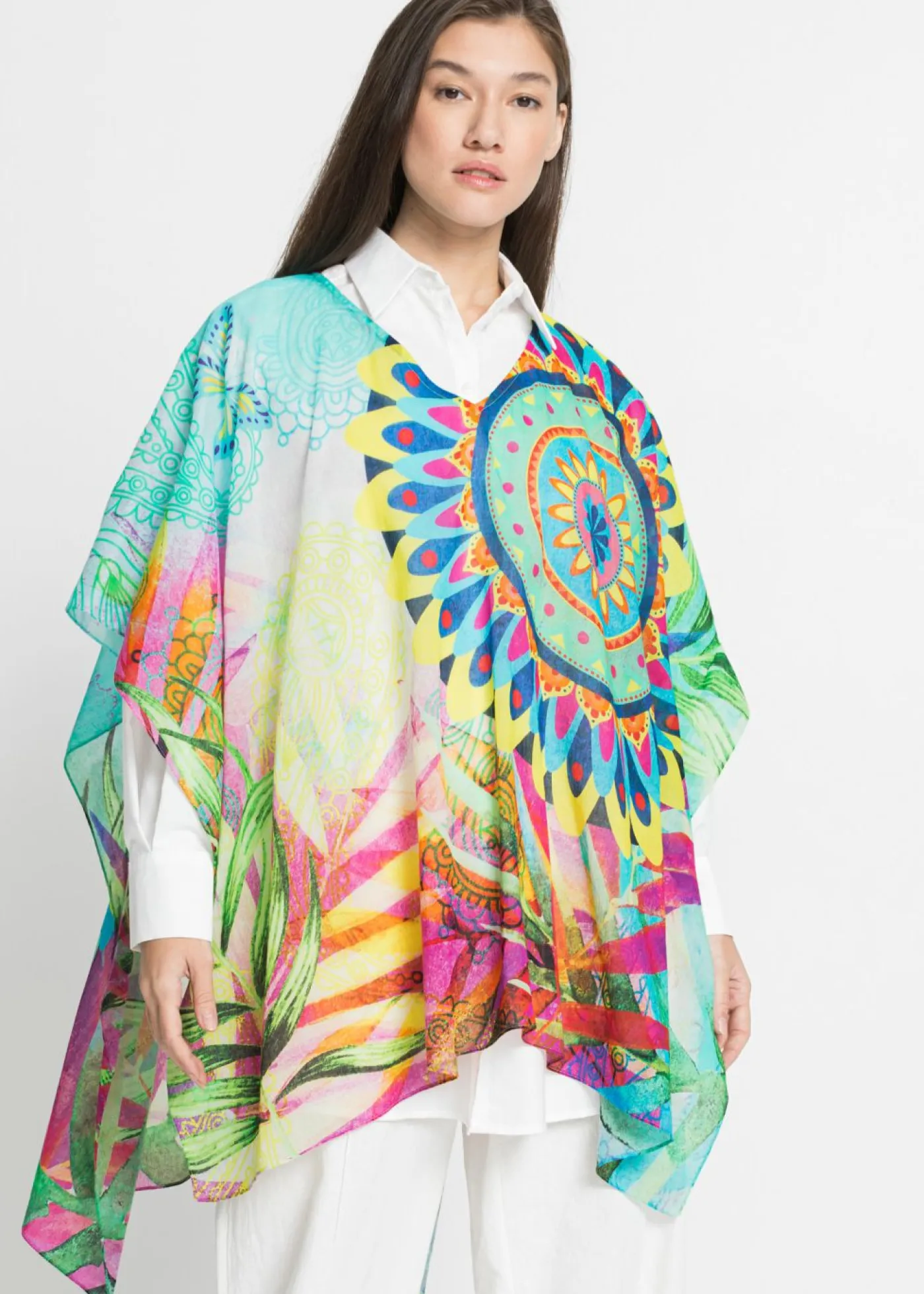 New Poncho de verano Mujer Ponchos|Jerséis