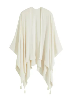 New Poncho de verano de viscosa pura Mujer Ponchos|Jerséis