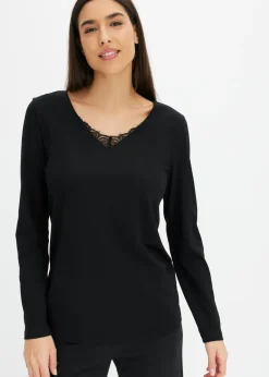 New Prenda superior de pijama de viscosa Mujer Básicos|Ropa Para Dormir