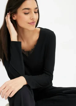 New Prenda superior de pijama de viscosa Mujer Básicos|Ropa Para Dormir