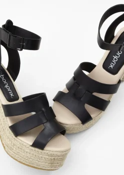 Sale Sandalias con plataforma Mujer Tendencias·Zapatos Veganos|Zapatos Primavera-Verano