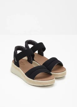 Discount Sandalias de cuña sin cordones de Skechers Mujer Zapatos De Marca·Skechers|Zapatos Primavera-Verano