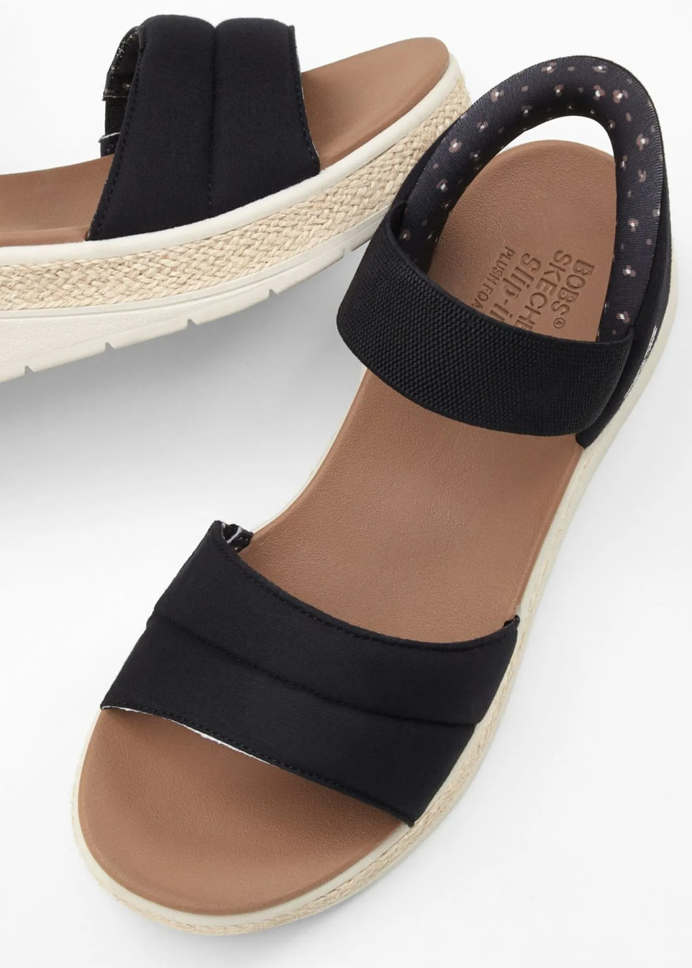 Discount Sandalias de cuña sin cordones de Skechers Mujer Zapatos De Marca·Skechers|Zapatos Primavera-Verano