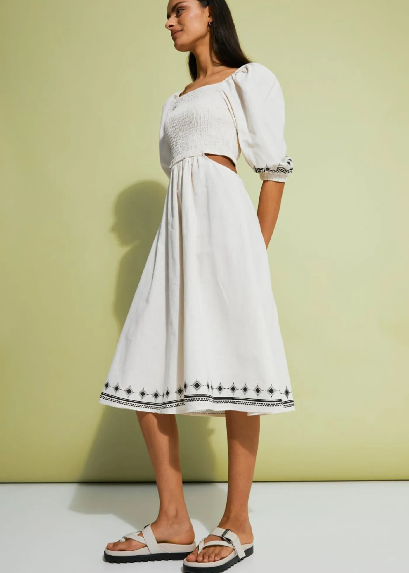 Sandalias de dedo con suela perfilada Mujer Tendencias·Zapatos Veganos|Zapatos Primavera-Verano