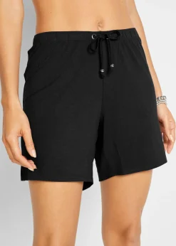 New Shorts de playa de mezcla de viscosa fluida Mujer Conjuntos De Traje De Baño|Ropa De Baño Cubridora