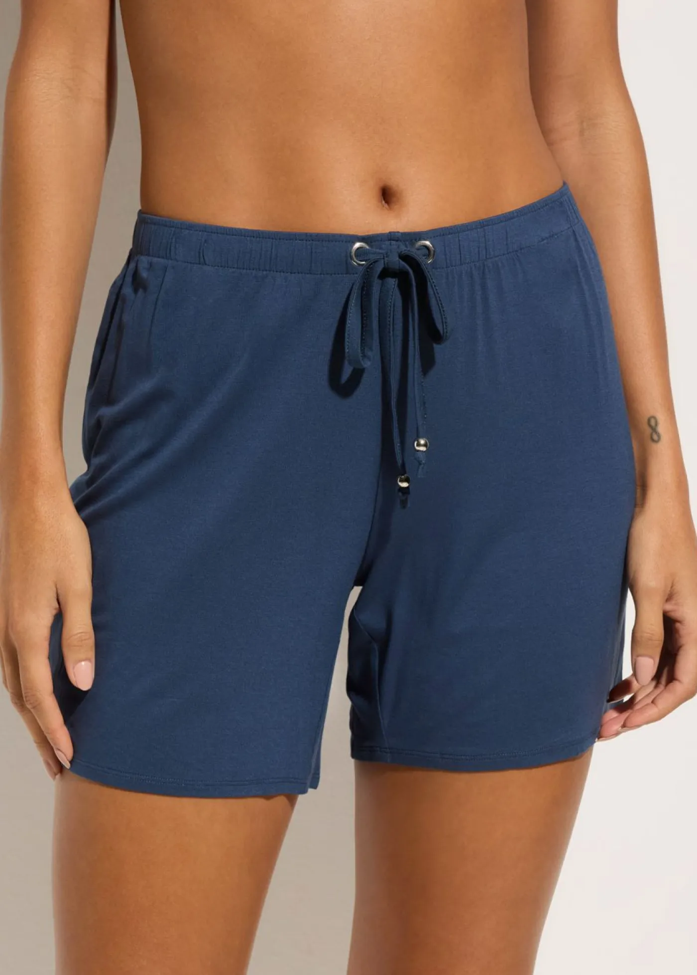 Best Shorts de playa de mezcla de viscosa fluida Mujer Conjuntos De Traje De Baño|Ropa De Baño Cubridora