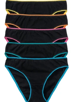 Online Slip (5 unidades) Mujer Ropa Interior De Algodón|Bragas