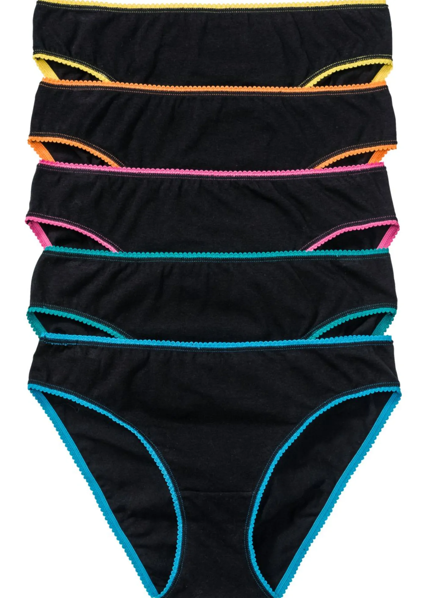 Online Slip (5 unidades) Mujer Ropa Interior De Algodón|Bragas