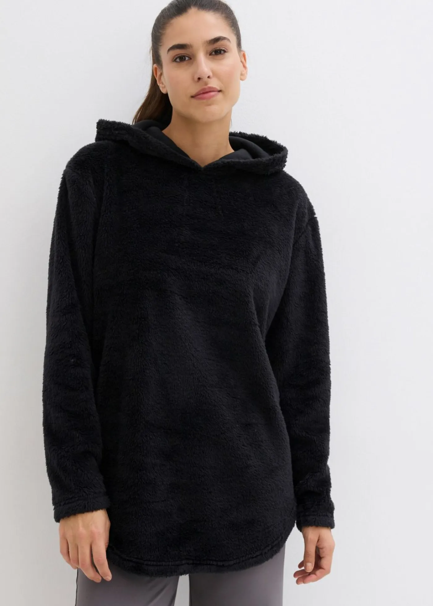 New Suave jersey polar largo con corte holgado Mujer Ropa Interior Deportiva|Homewear
