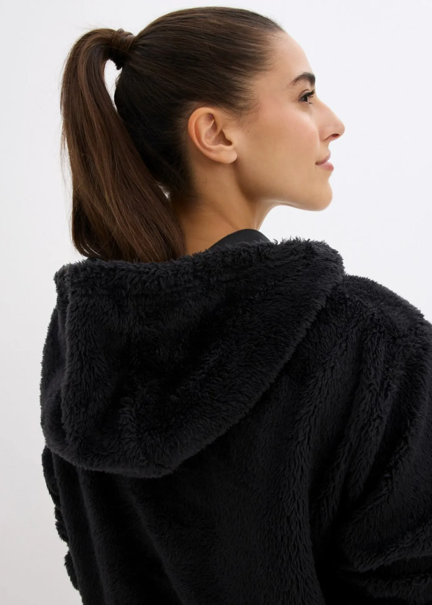New Suave jersey polar largo con corte holgado Mujer Ropa Interior Deportiva|Homewear