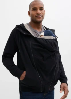 New Sudadera 2 en 1 de algodón suave con capucha para hombres Mujer Premamá