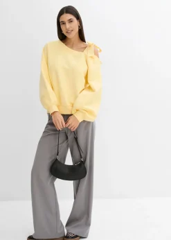 New Sudadera ancha con un hombro al descubierto Mujer Ropa Cómoda
