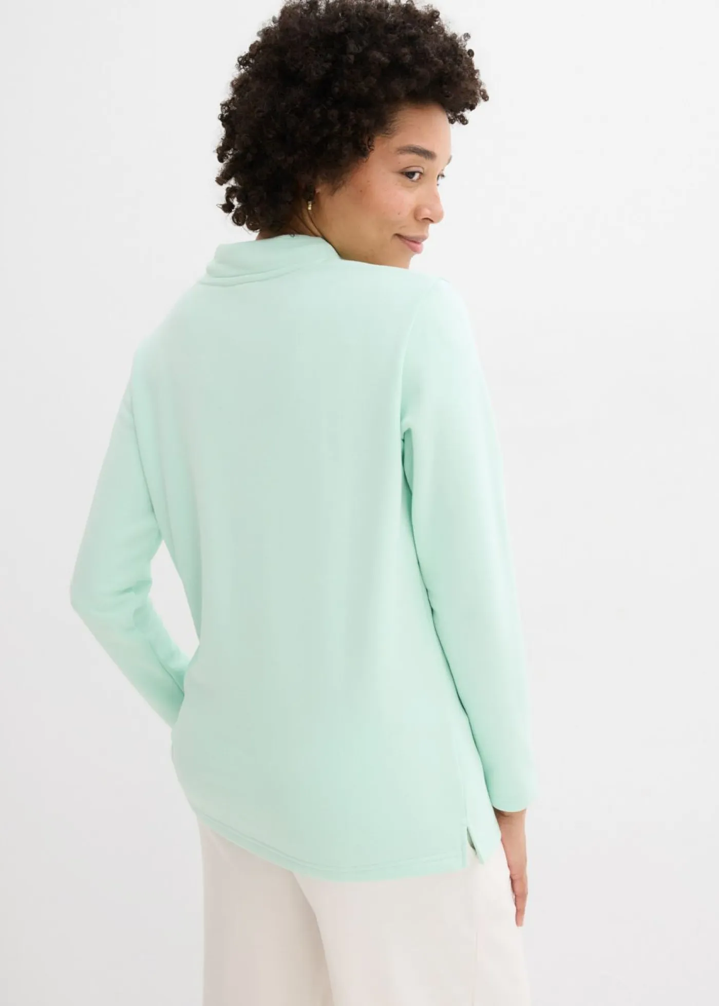 Sale Sudadera con abertura Mujer Básicos|Ropa Cómoda