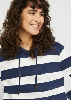 Outlet Sudadera con capucha de algodón puro Mujer Ropa Cómoda