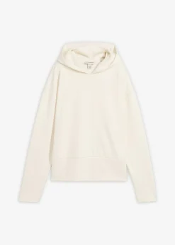 Sudadera con capucha de cómodo tejido Punto di Roma Mujer Ropa Cómoda