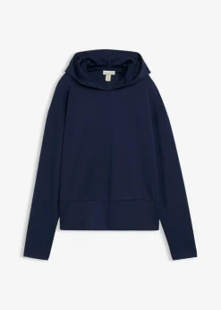 Online Sudadera con capucha de cómodo tejido Punto di Roma Mujer Ropa Cómoda