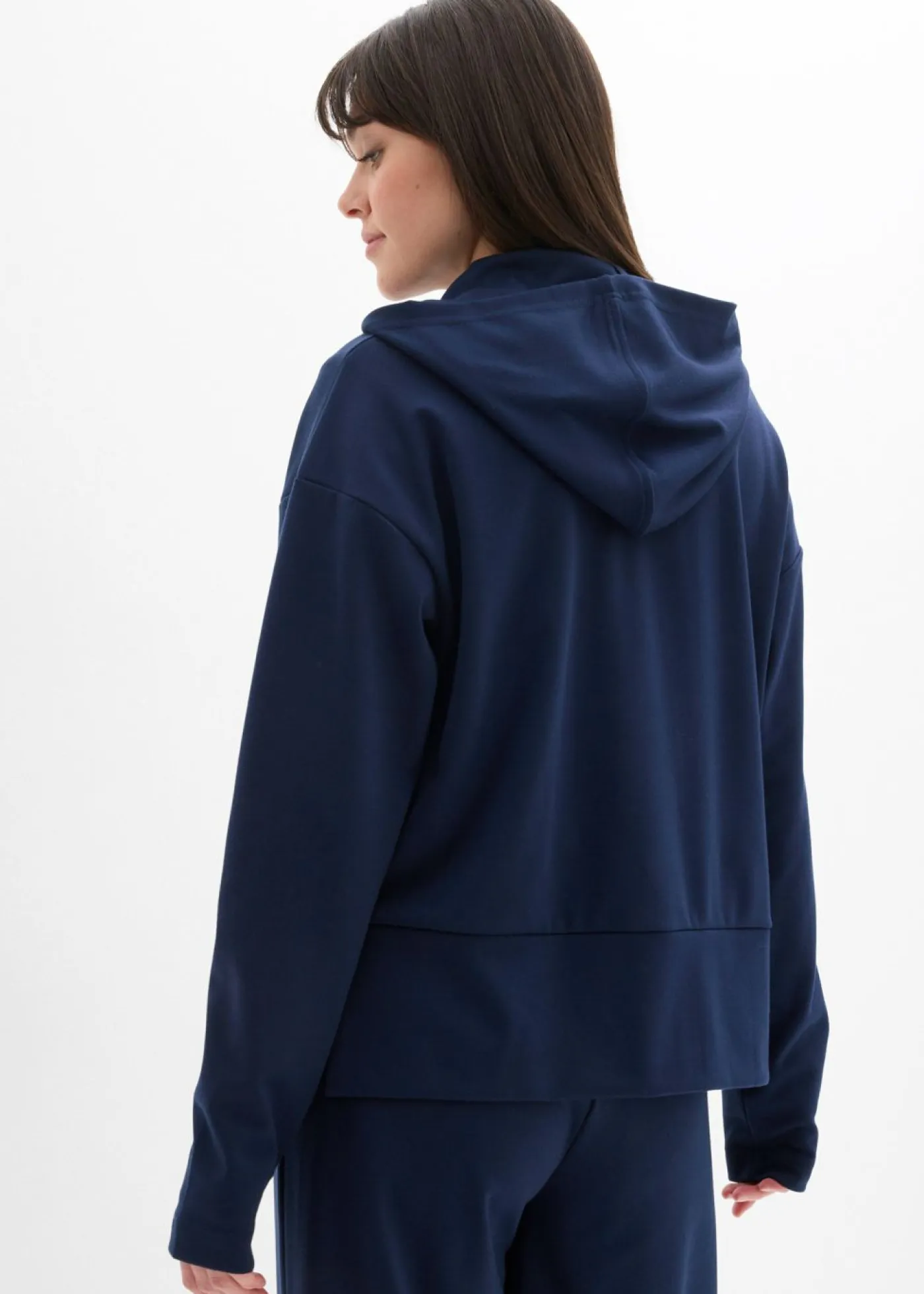 Online Sudadera con capucha de cómodo tejido Punto di Roma Mujer Ropa Cómoda
