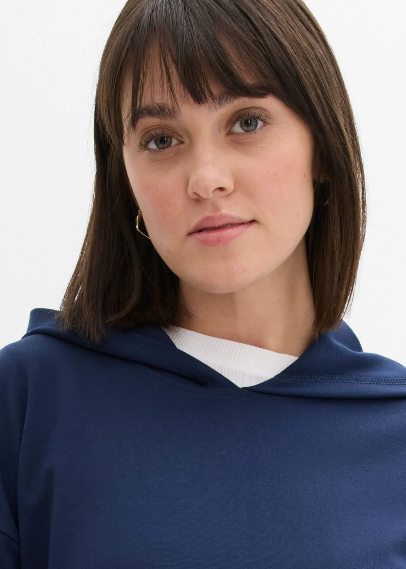 Online Sudadera con capucha de cómodo tejido Punto di Roma Mujer Ropa Cómoda
